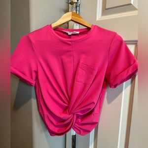 Walter Baker Camilla Top in Hot Pink XS